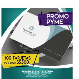 Promoción Tarjetas De Visita Termolaminadas