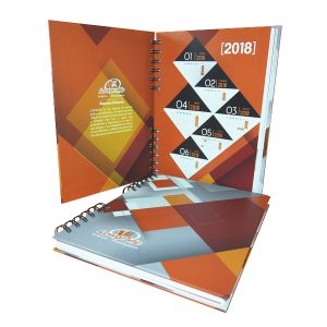 Cuadernos corporativos clásicos - Formato 18 cm x 24 cm en Packs de 10, 50 y 100 unidades.
