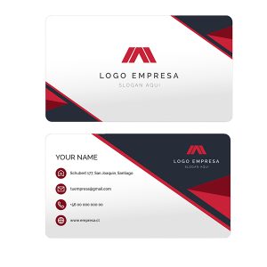 Tarjetas de visita Standar de puntas redondas - Una o ambas caras