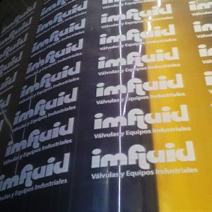 Stickers Premium en adhesivo efecto espejo x metro cuadrado.