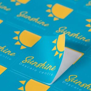 Stickers Clásico 5 cm x 5 cm- Pack 100 unidades.