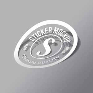 Stickers Premium impresión con tinta blanca x metro cuadrado.