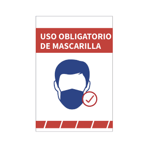 Señalética COVID - Mascarillas.
